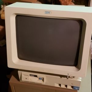 IBM PS 1 COMPUTER + MONITOR